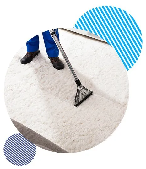 Carpet Cleaning left feature image